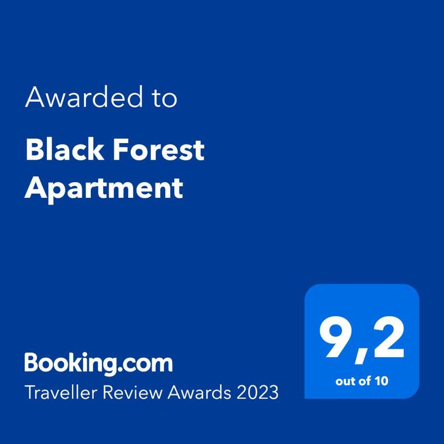 Black Forest Apartment Bad Herrenalb Ngoại thất bức ảnh
